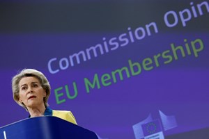 Líderes europeus reúnem-se para aceitar adesão da Ucrânia à UE