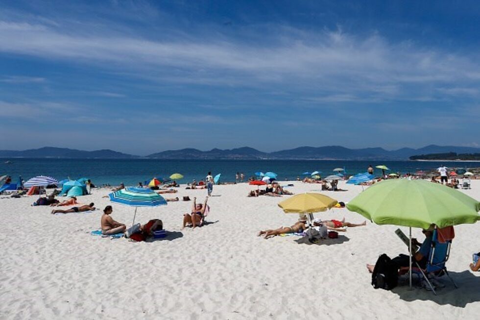 Praia em Vigo