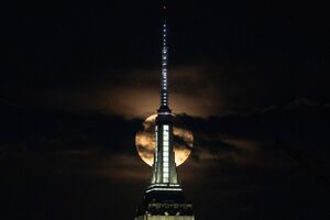 Super lua em Nova Jersey