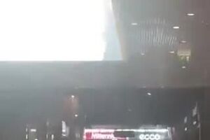Conduta de água rebenta no Shopping Amoreiras e inunda centro comercial