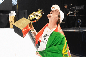 Gustavo Ribeiro sagra-se campeão do circuito mundial de skate