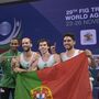 Portugal campeão do mundo de equipas em trampolim individual
