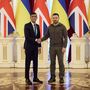 Ucrânia: Primeiro-ministro britânico em visita surpresa a Kiev 