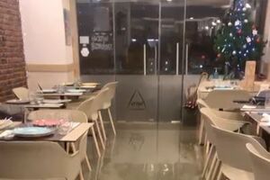 Inundações em Lisboa devido à chuva forte
