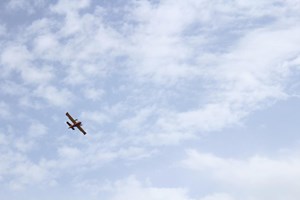 Avioneta larga dois fardos de haxixe junto à A26
