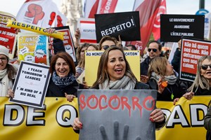 'Luta vai continuar.' 150 mil professores em Lisboa reivindicam mudanças