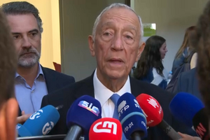 Marcelo visita escola em Olhão e fala sobre cidadania após imigrante ter sido agredido na cidade