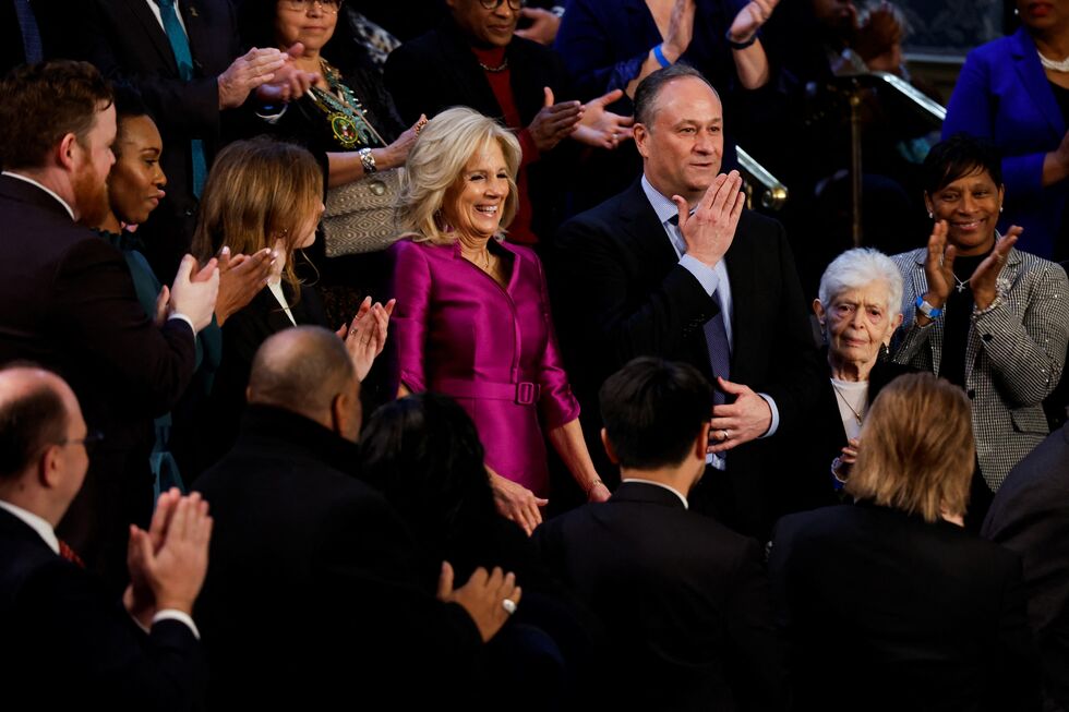 Jill Biden e Doug Emhoff