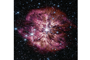 Telescópio James Webb captura estrela à beira da morte