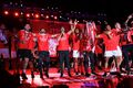 A festa dos adeptos do Benfica no Marquês de Pombal e no resto do País