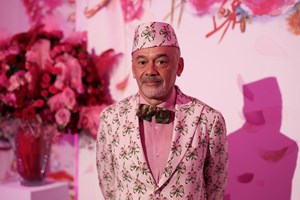 Em casa de Christian Louboutin