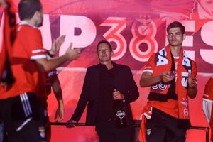 "Ser do Benfica é a melhor coisa que pode acontecer no futebol": Roger Schmidt no Marquês		