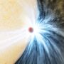 Cientistas observam estrela gigante vermelha a engolir planeta