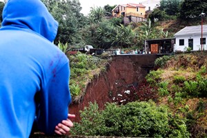 Madeira: mau tempo deixa 38 pessoas desalojadas