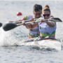 Kevin Santos e Teresa Portela campeões da Europa de K2 200 metros