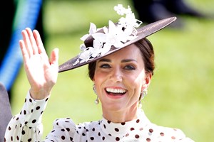 Kate Middleton é a rainha das polka dots