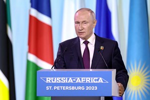 A cimeira africana de Putin e os amigos de Prigozhin