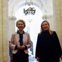 Meloni e von der Leyen unem forças para acabar com tráfico de imigrantes