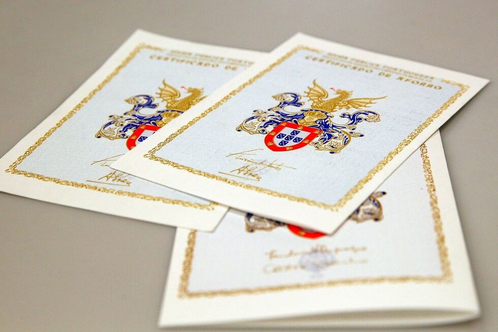 certificados de aforro