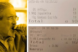 O takeaway na pandemia: 1,8 Kg de lavagante e 1,9 Kg de sapateira