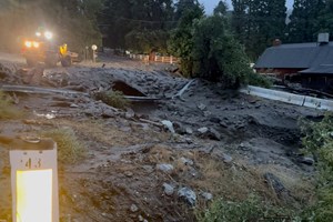 Tempestade tropical chega à Califórnia depois de fazer um morto no México