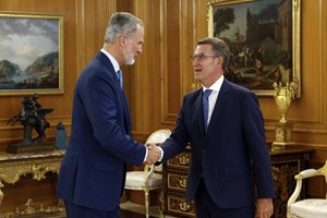 Rei de Espanha propõe Feijóo como chefe de governo