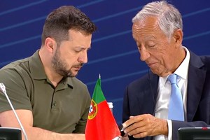 Zelensky aceitou convite para visitar Portugal. Data ainda não está fechada