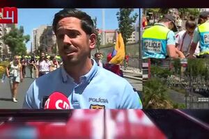 Peregrinos retirados pela PSP do recinto da Colina do Encontro