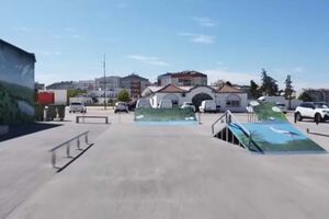 Novo 'skatepark' de Santarém gera polémica. Custou 75 mil euros à autarquia