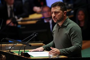 Zelensky acusa Rússia de genocídio com crianças e de usar alimentos como arma