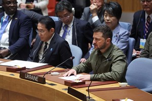 Zelensky pede fim do poder de veto da Rússia no Conselho de Segurança 