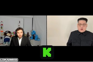 Streamer Adin Ross entrevista 'falso' Kim Jong-un