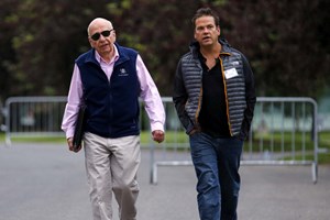Aos 92 anos, Rupert Murdoch reforma-se e dá lugar ao filho Lachlan