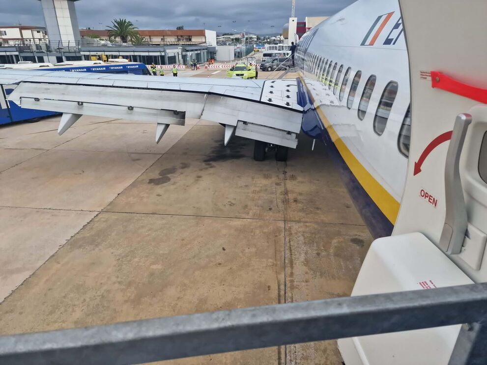 Avião com 189 passageiros aterra de emergência no aeroporto de Faro