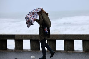 Proteção Civil alerta para chuva, vento e queda de neve para as próximas 24 horas