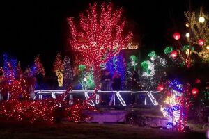 Cinco milhões de luzes espalham a magia do Natal em aldeia na Croácia