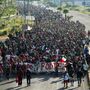 México: milhares de migrantes partem juntos para os Estados Unidos