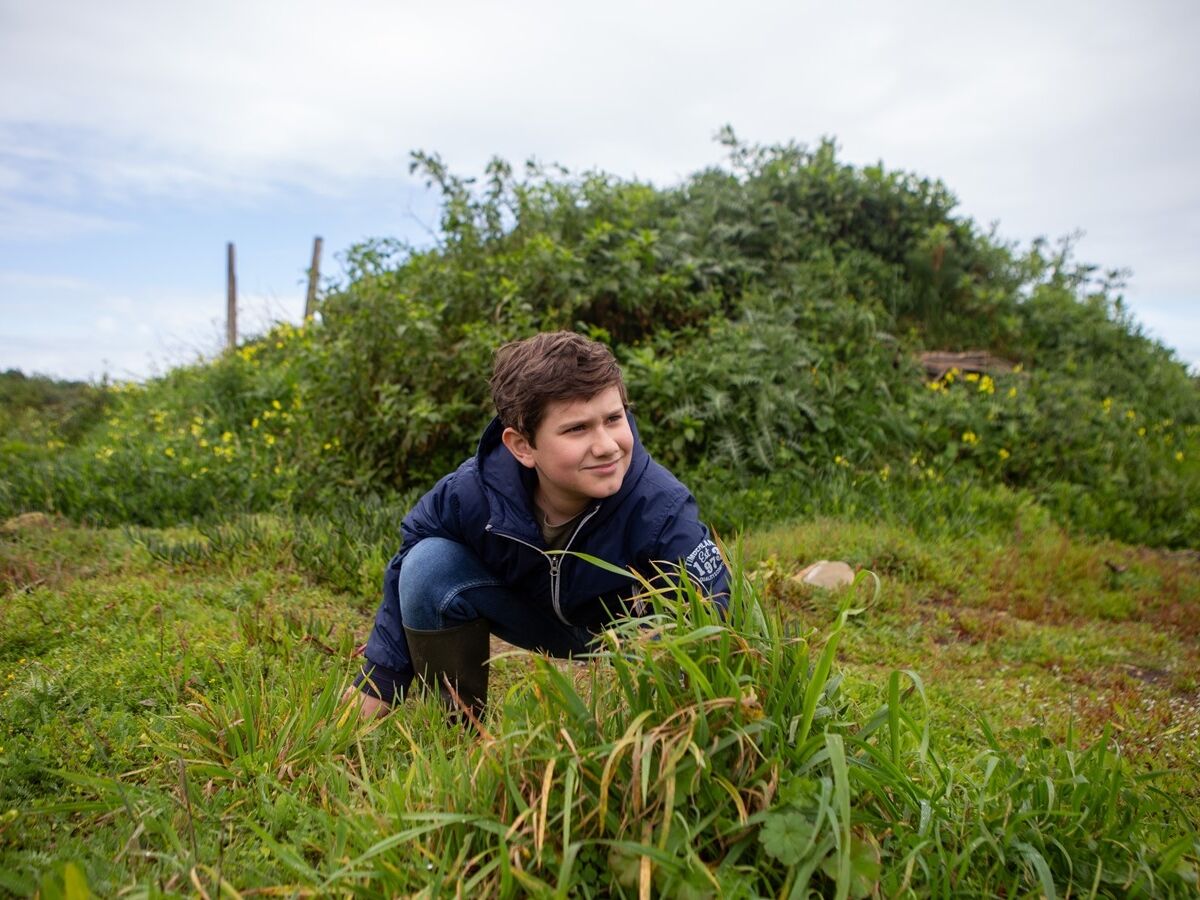 Dinis, um biólogo com apenas 11 anos
