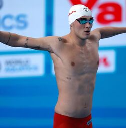 Diogo Ribeiro com recorde nos 50 metros livres, Ana Pinho Rodrigues em 50 bruços