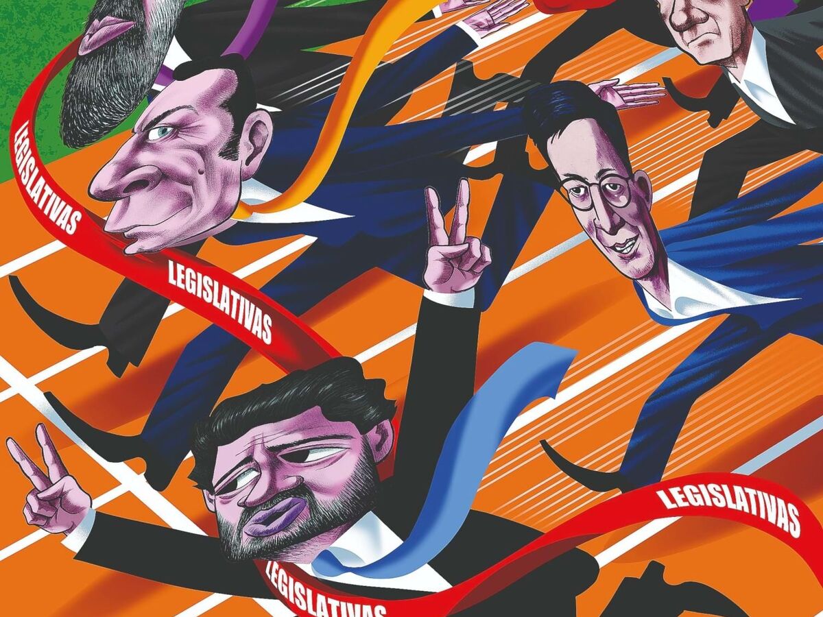 O cartoon de Vasco Gargalo da edição 1037