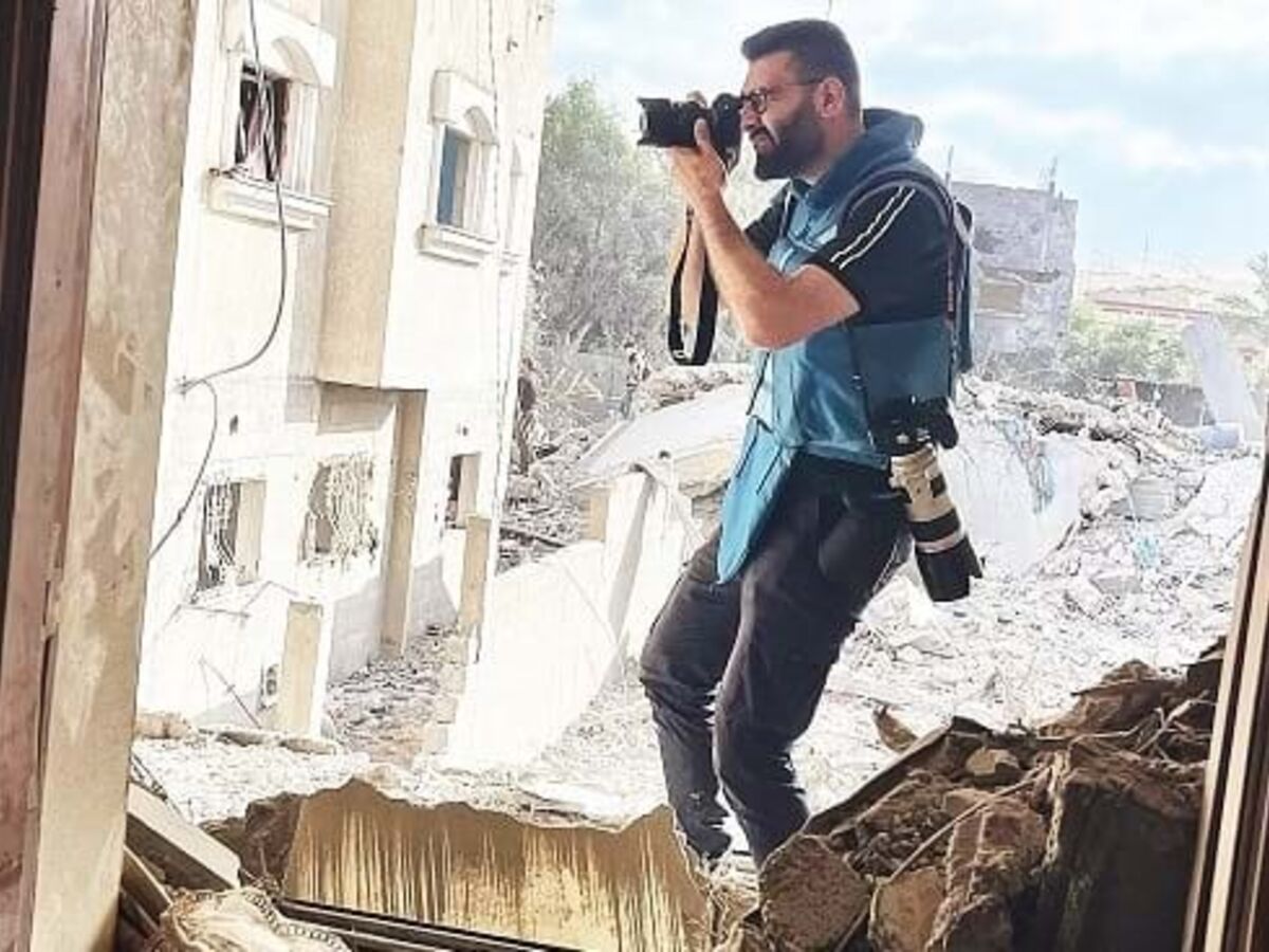 O fotojornalista que mostrou o horror em Gaza