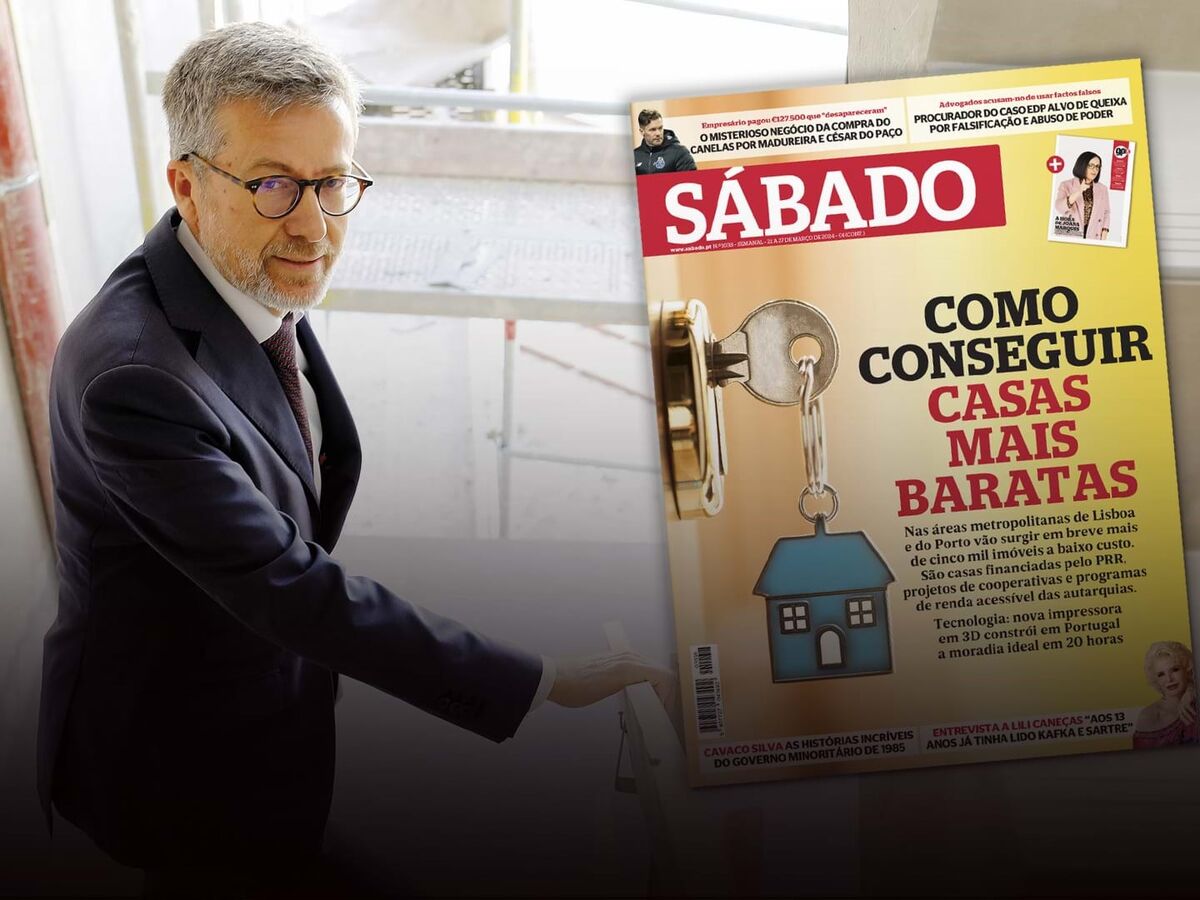 Casas para combater a crise da habitação