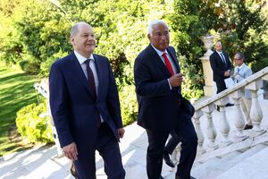 Olaf Scholz e António Costa