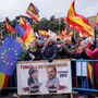 Manifestação em Madrid contra lei de amnistia para separatistas catalães