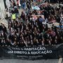 Mais de mil estudantes marcham em Lisboa contra propinas e por mais apoios