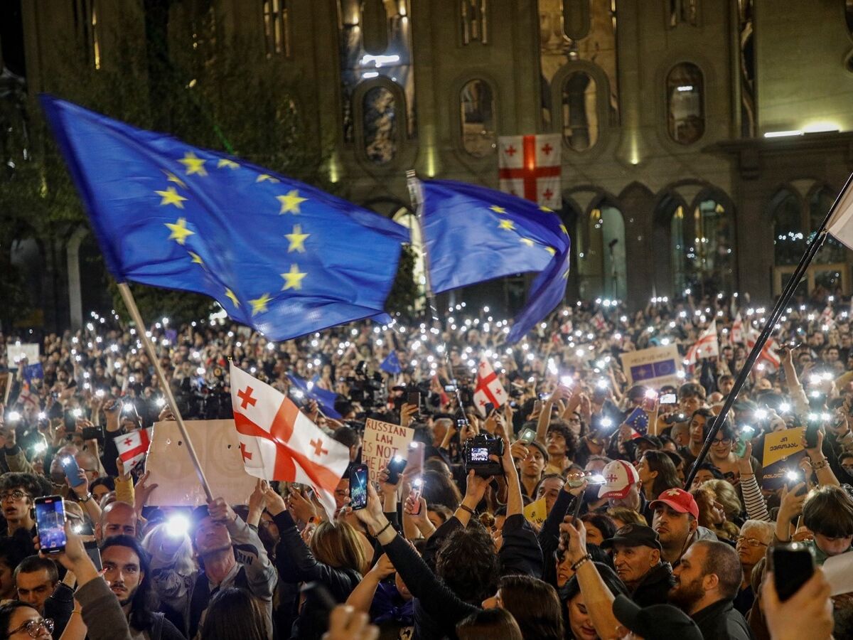 A Geórgia mais longe do sonho europeu