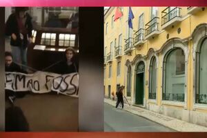 Ativistas climáticos ocupam Ministério do Ambiente 