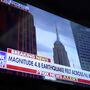 Sismo sentido em Nova Iorque atinge 4.8 na escala de Richter 