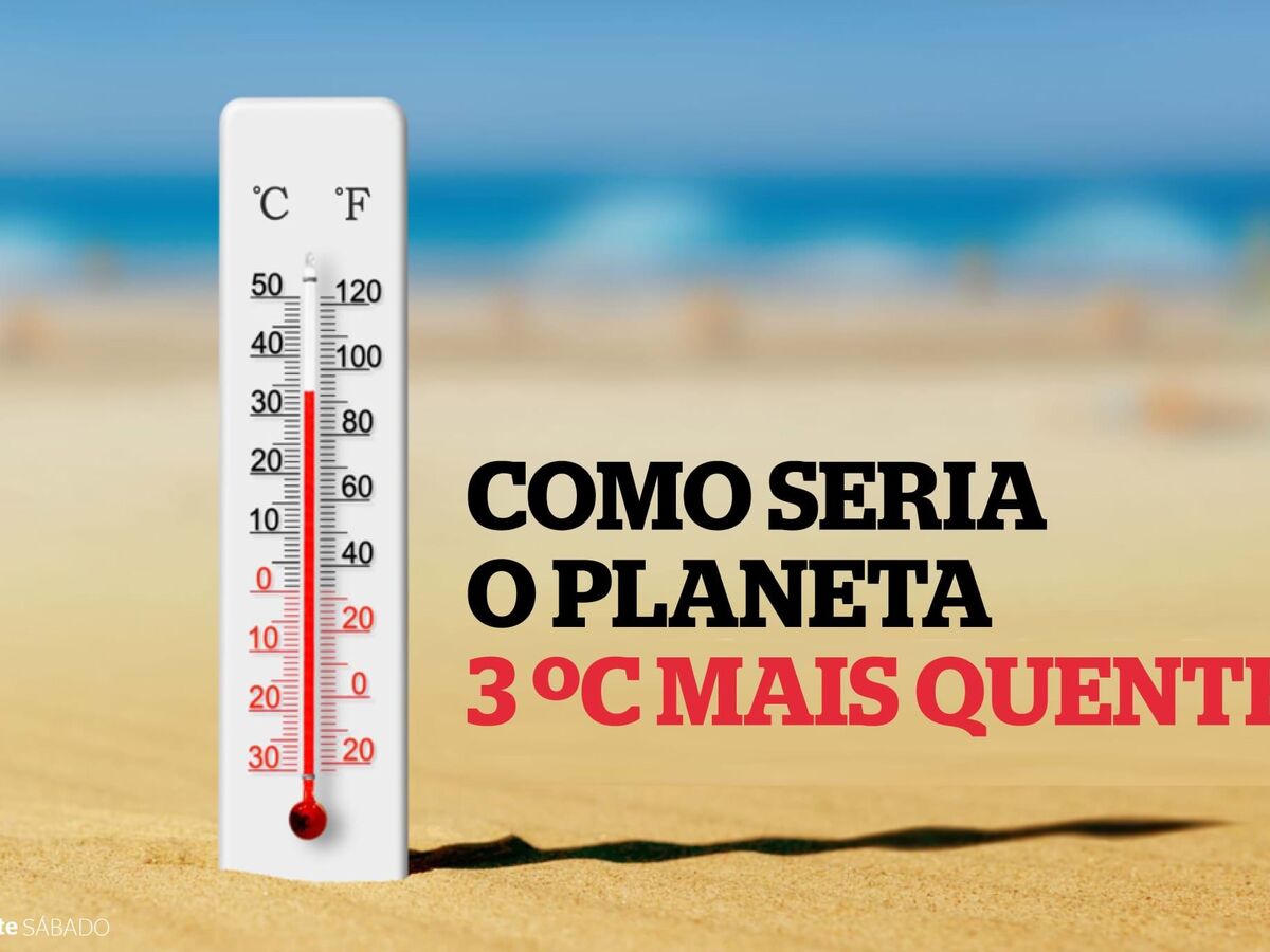 Como seria o planeta 3 graus mais quente? 