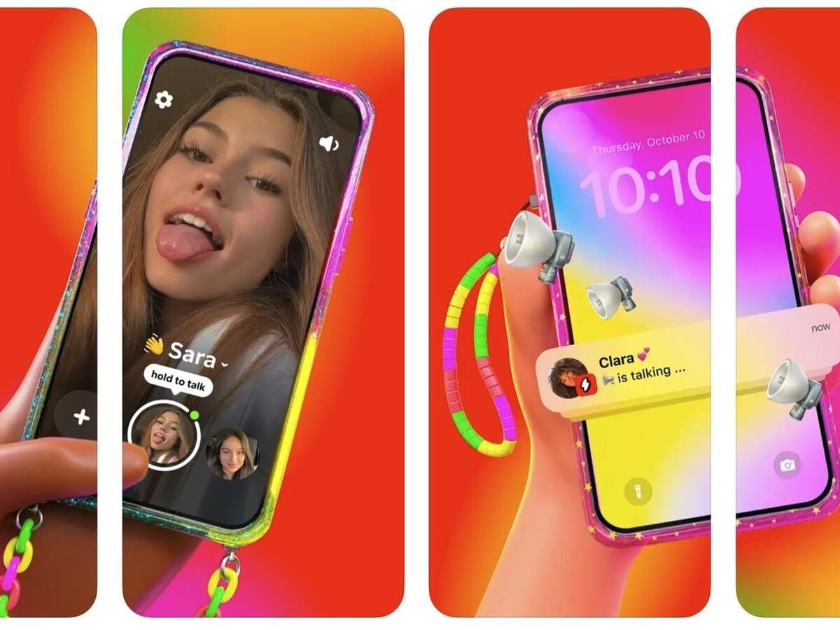 Ten Ten. Walkie-talkie no telemóvel